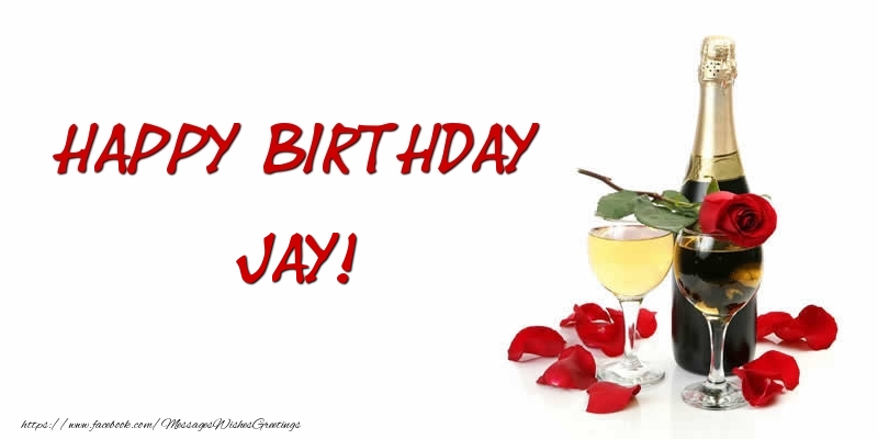 Greetings Cards for Birthday - Happy Birthday Jay