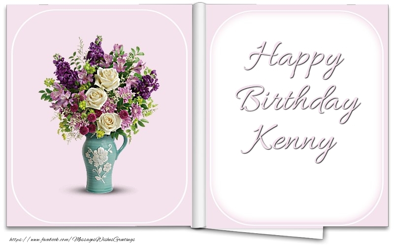 Greetings Cards for Birthday - Happy Birthday Kenny