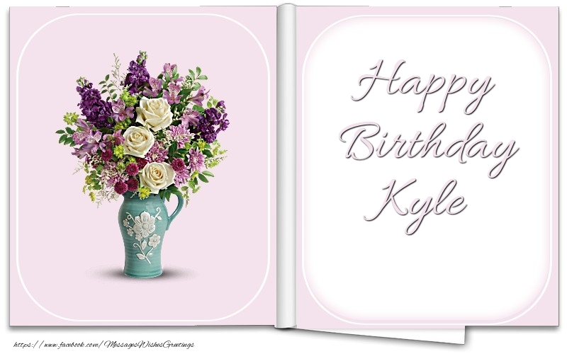 Greetings Cards for Birthday - Happy Birthday Kyle