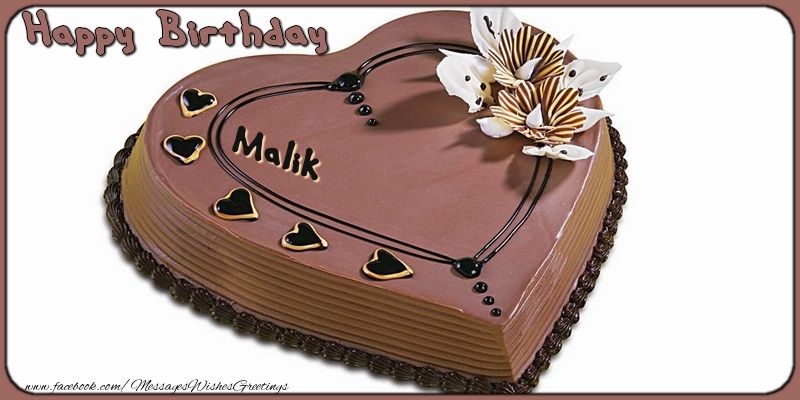 Greetings Cards for Birthday - Happy Birthday, Malik!