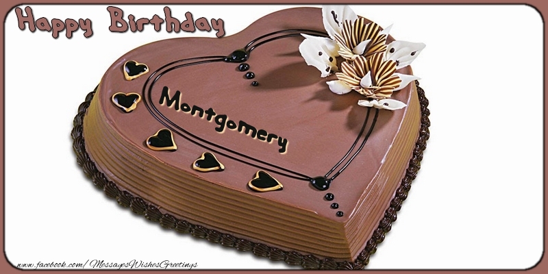 Greetings Cards for Birthday - Happy Birthday, Montgomery!