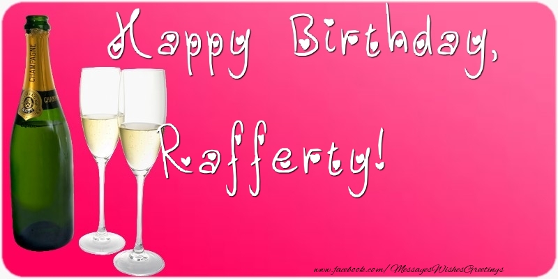 Greetings Cards for Birthday - Happy Birthday, Rafferty