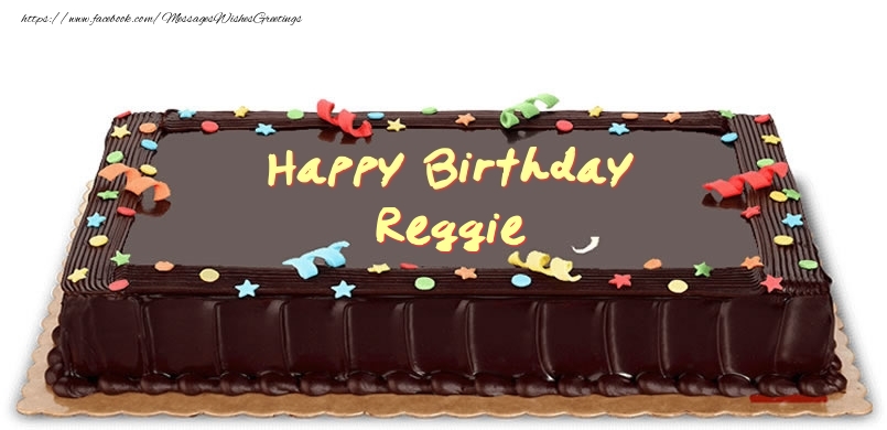 Greetings Cards for Birthday - Happy Birthday Reggie