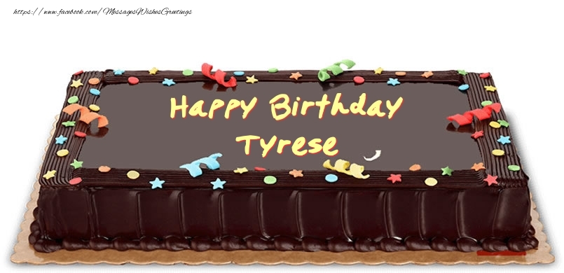 Greetings Cards for Birthday - Happy Birthday Tyrese