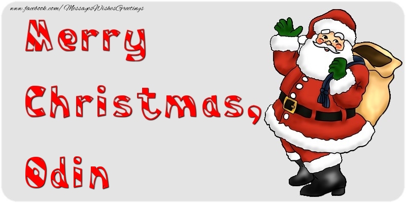 Greetings Cards for Christmas - Santa Claus | Merry Christmas, Odin