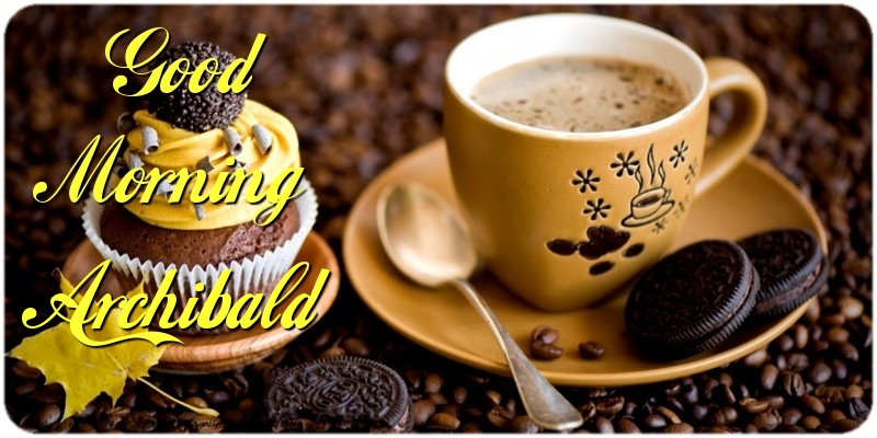 Greetings Cards for Good morning - Good Morning Archibald