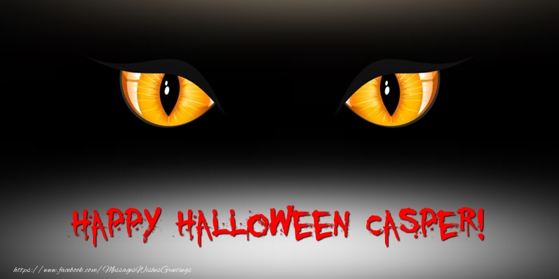 Greetings Cards for Halloween - Happy Halloween Casper!