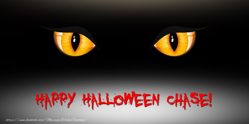 Greetings Cards for Halloween - Happy Halloween Chase!