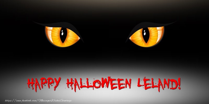 Greetings Cards for Halloween - Happy Halloween Leland!