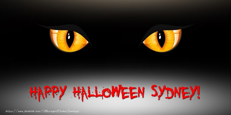 Greetings Cards for Halloween - Happy Halloween Sydney!