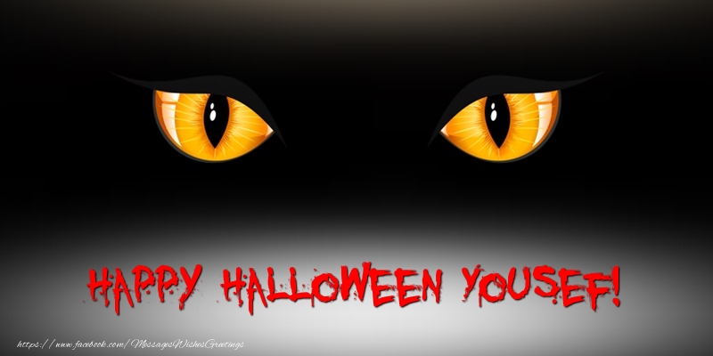 Greetings Cards for Halloween - Happy Halloween Yousef!