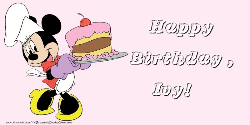 Greetings Cards for kids - Happy Birthday, Ivy