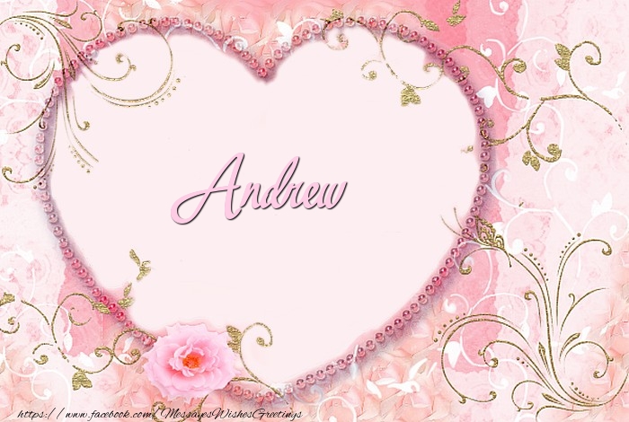 Greetings Cards for Love - Andrew