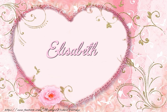 Greetings Cards for Love - Elisabeth