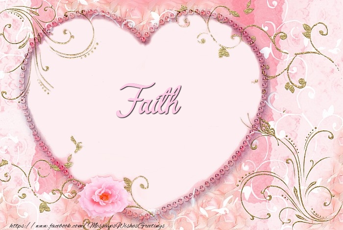 Greetings Cards for Love - Hearts | Faith
