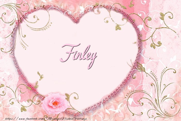 Greetings Cards for Love - Finley