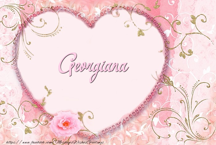 Greetings Cards for Love - Hearts | Georgiana