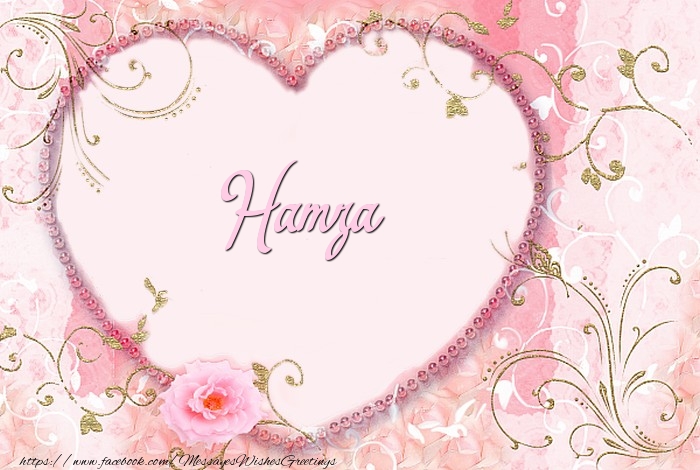 Greetings Cards for Love - Hearts | Hamza