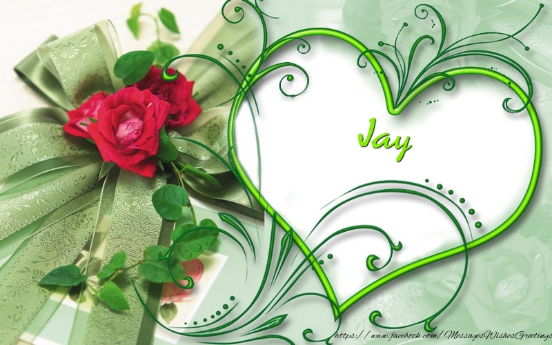 Greetings Cards for Love - Jay