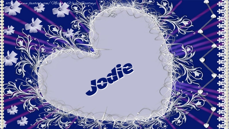 Greetings Cards for Love - Jodie