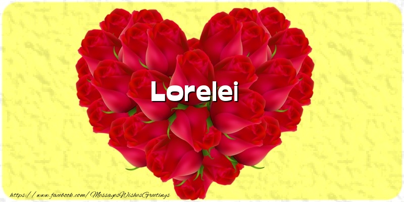 Greetings Cards for Love - Lorelei