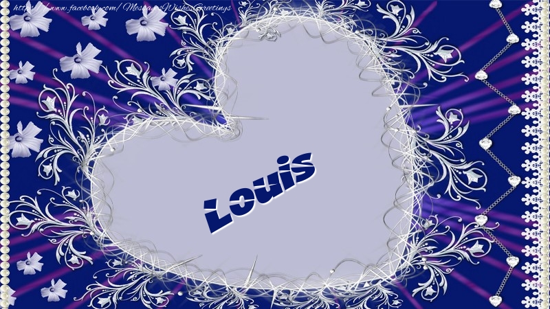 Greetings Cards for Love - Louis