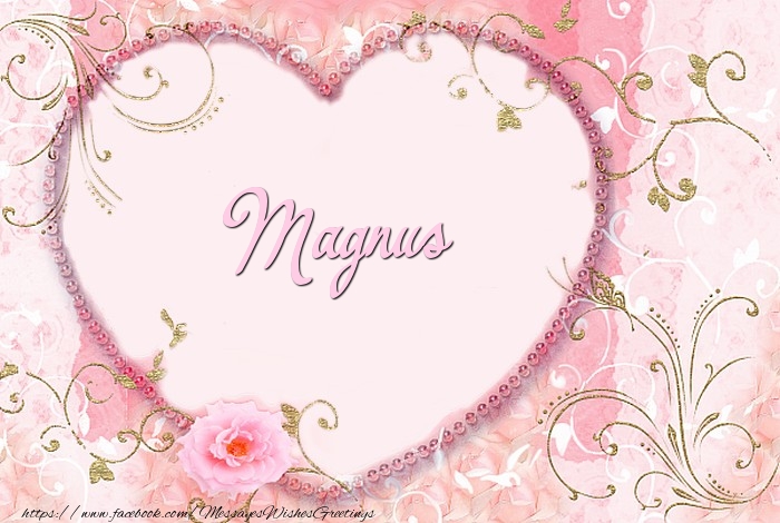 Greetings Cards for Love - Magnus
