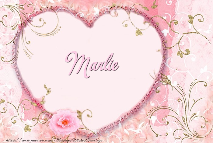 Greetings Cards for Love - Marlie