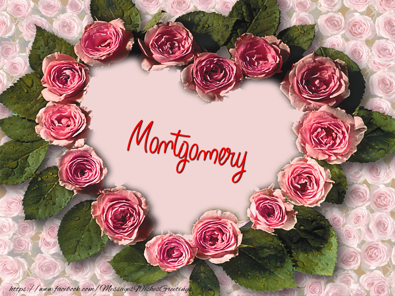Greetings Cards for Love - Montgomery