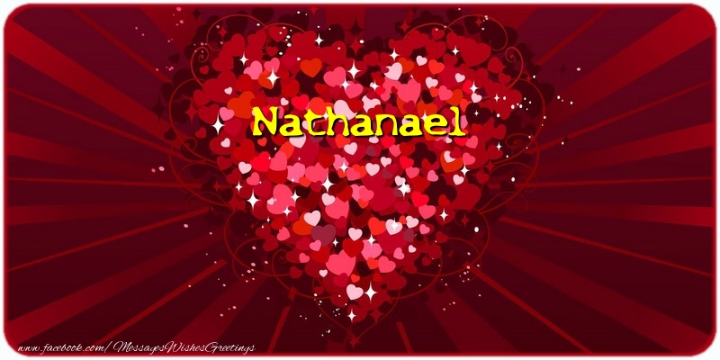 Greetings Cards for Love - Nathanael