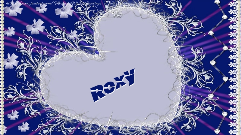 Greetings Cards for Love - Roxy