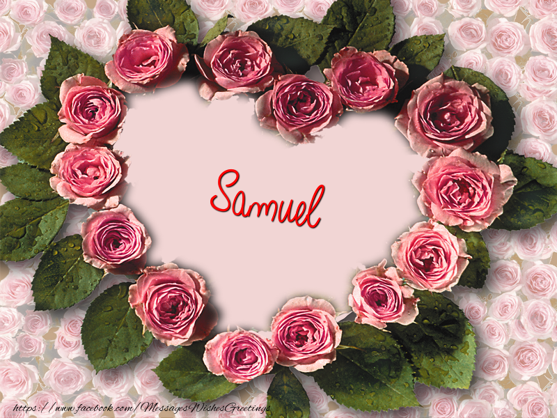 Greetings Cards for Love - Samuel