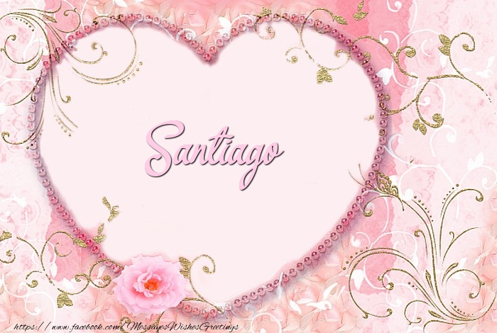 Greetings Cards for Love - Santiago