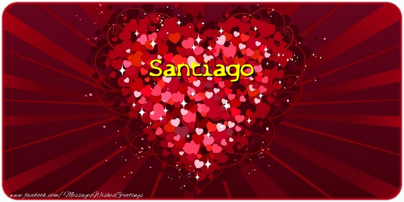 Greetings Cards for Love - Santiago