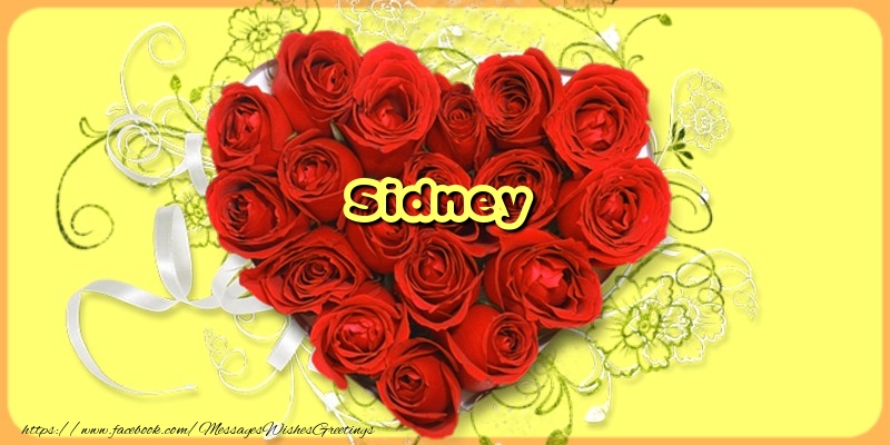 Greetings Cards for Love - Sidney
