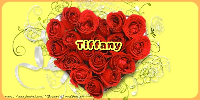 Greetings Cards for Love - Tiffany