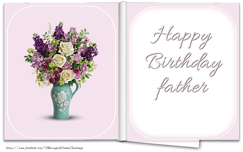 Greetings Cards for Birthday for Father - Happy Birthday father