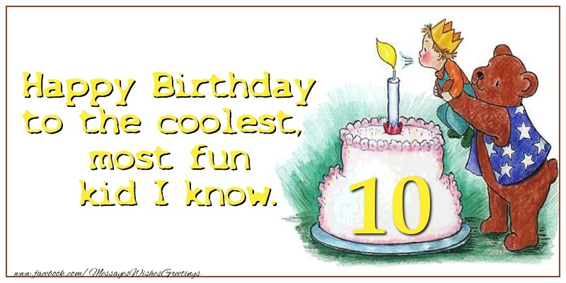 Happy birthday 10 years