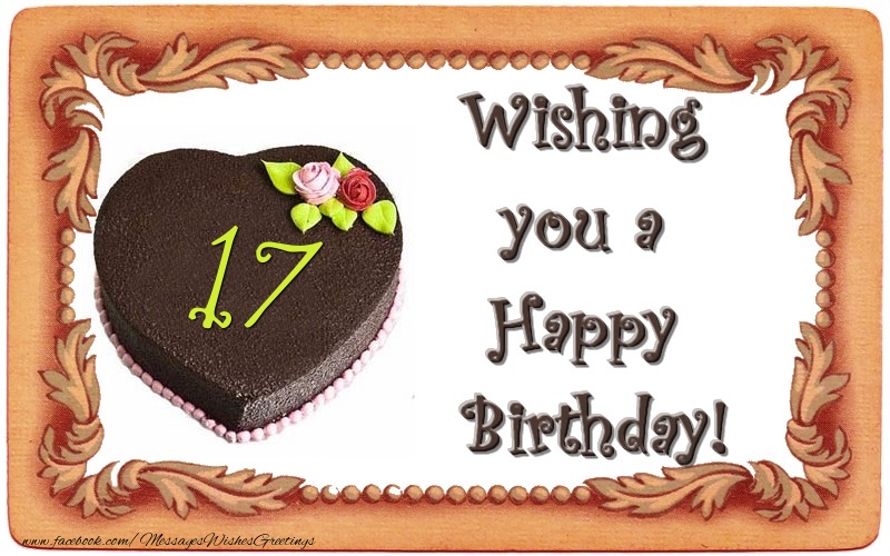 Wishing you a Happy Birthday! 17 years