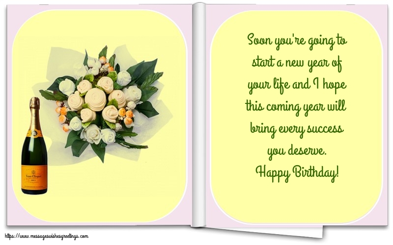Greetings Cards for Birthday with messages - Happy Birthday!