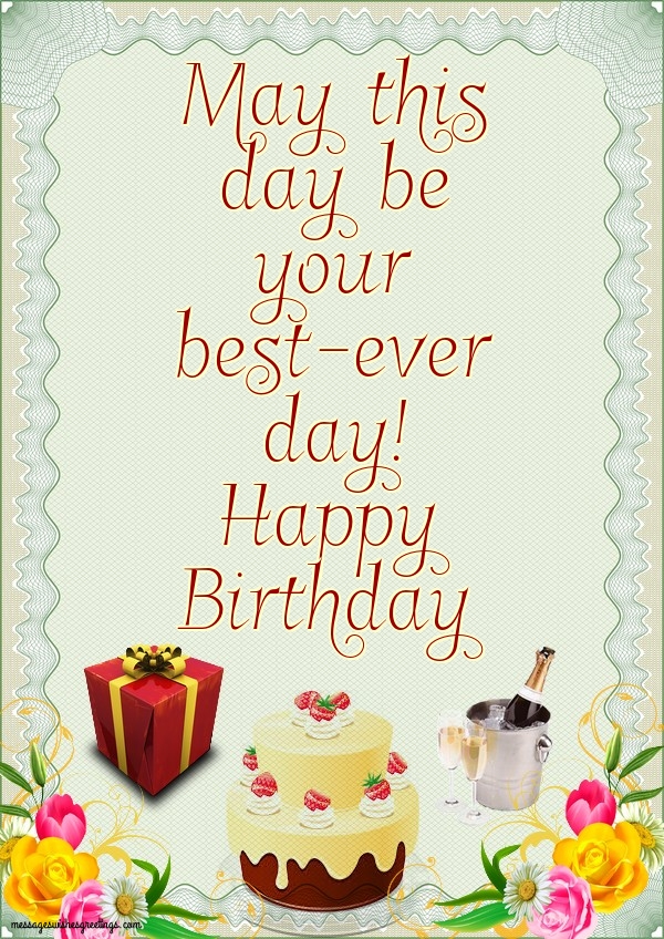 Greetings Cards for Birthday - Happy Birthday - messageswishesgreetings.com