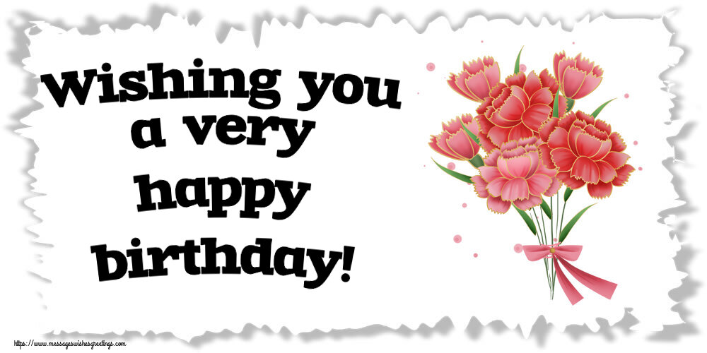Greetings Cards for Birthday - 🌼 Wishing you a very happy birthday! - messageswishesgreetings.com