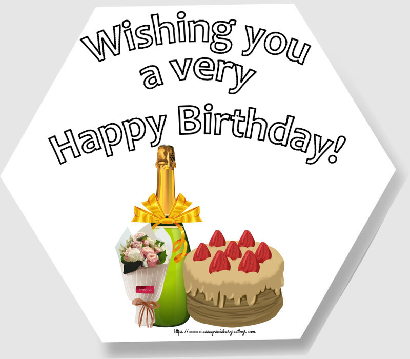 Greetings Cards for Birthday - Wishing you a very Happy Birthday! - messageswishesgreetings.com