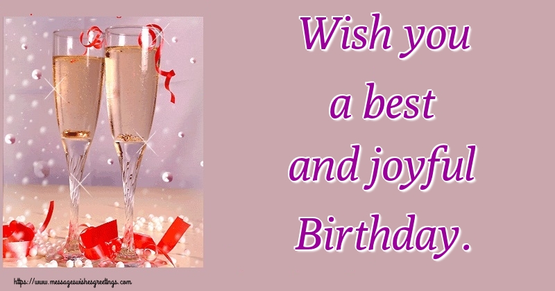 Wish you a best and joyful Birthday. 09-01-2024