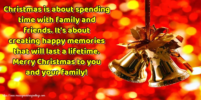 Christmas Merry Christmas to you and your family!