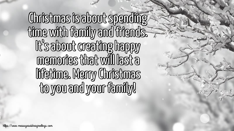 Christmas Merry Christmas to you and your family!