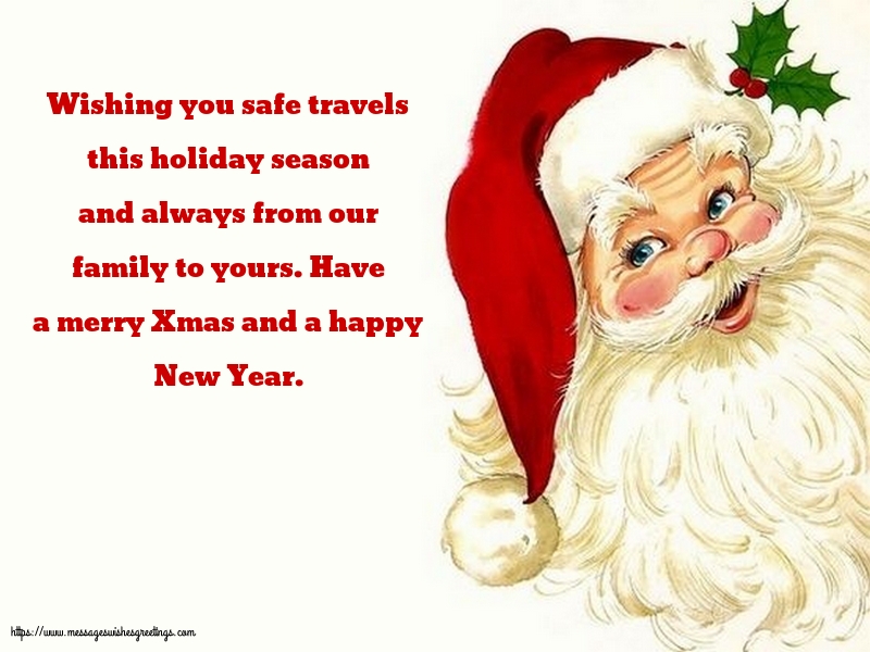 Greetings Cards for Christmas - Have a merry Xmas and a happy New Year. - messageswishesgreetings.com