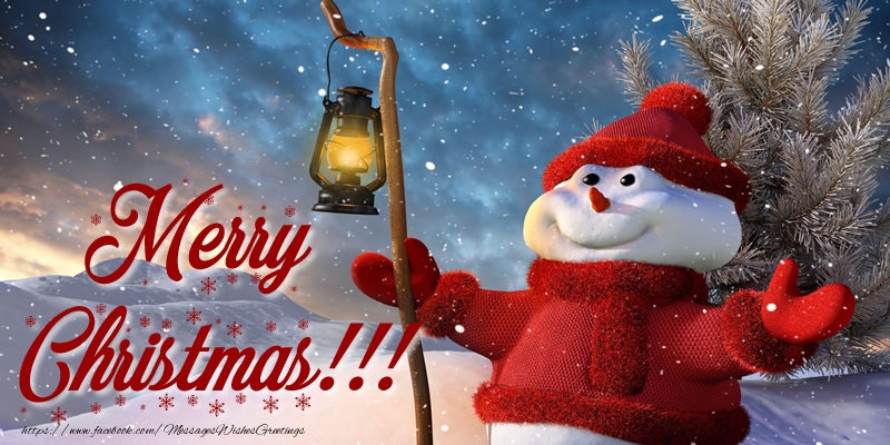 Greetings Cards for Christmas - Merry Christmas!!! - messageswishesgreetings.com