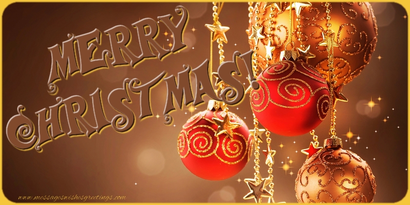 Greetings Cards for Christmas - Merry Christmas - messageswishesgreetings.com