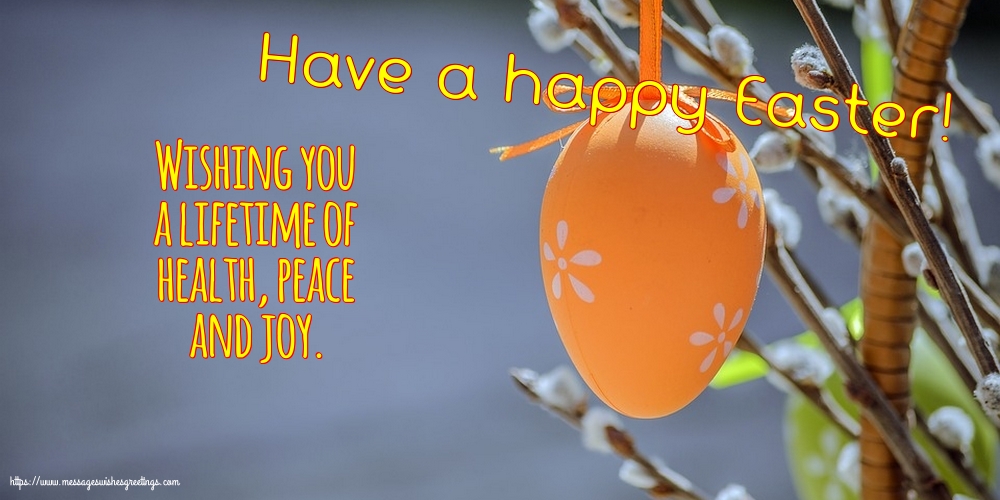 Have a happy Easter!